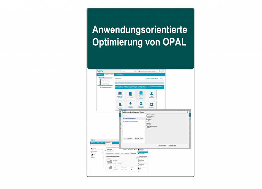 Steckbriefbild für den Steckbrief Anwendungsorientierte Optimierung von OPAL