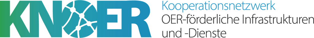 KNOER. Kurz für Kooperationsnetzwerk OER-förderliche Infrastrukturen und -Dienste